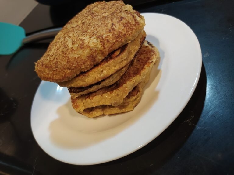 🥞 Pancake de Manzana y Banana 🥞⁣