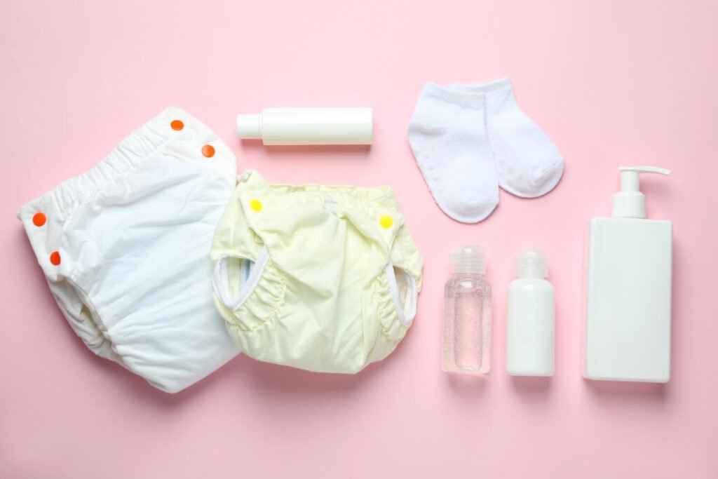 elementos para el cuidado del bebé