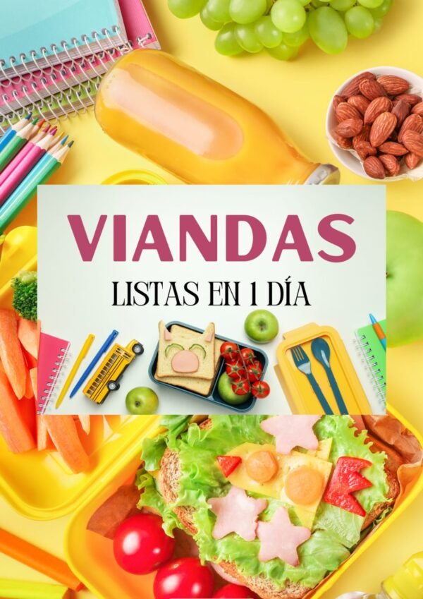 Viandas listas en 1 día