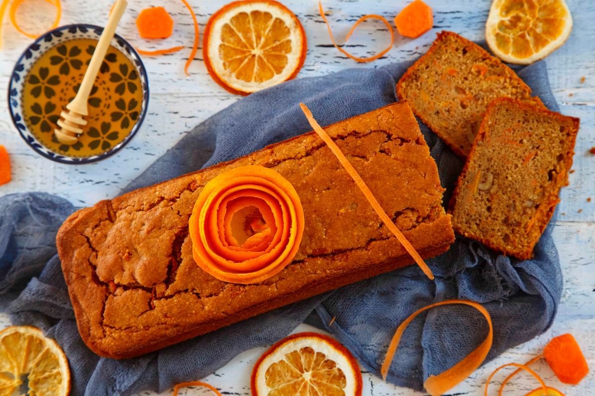 Budín de zanahoria casero