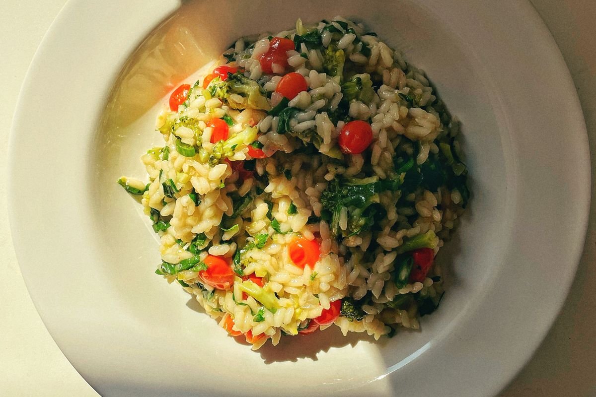 Risotto de verduras