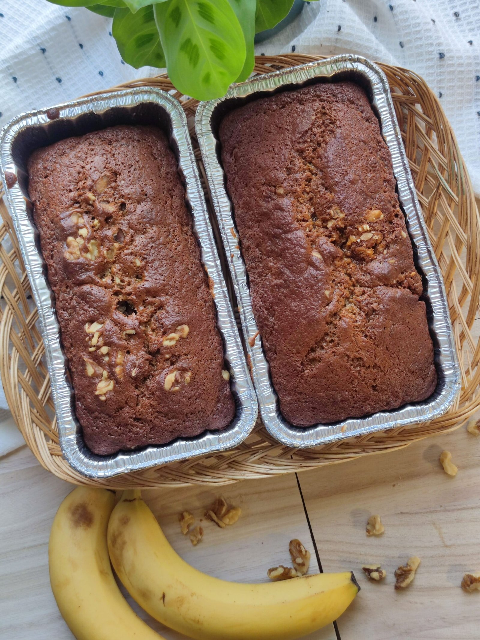 Pan de banana casero