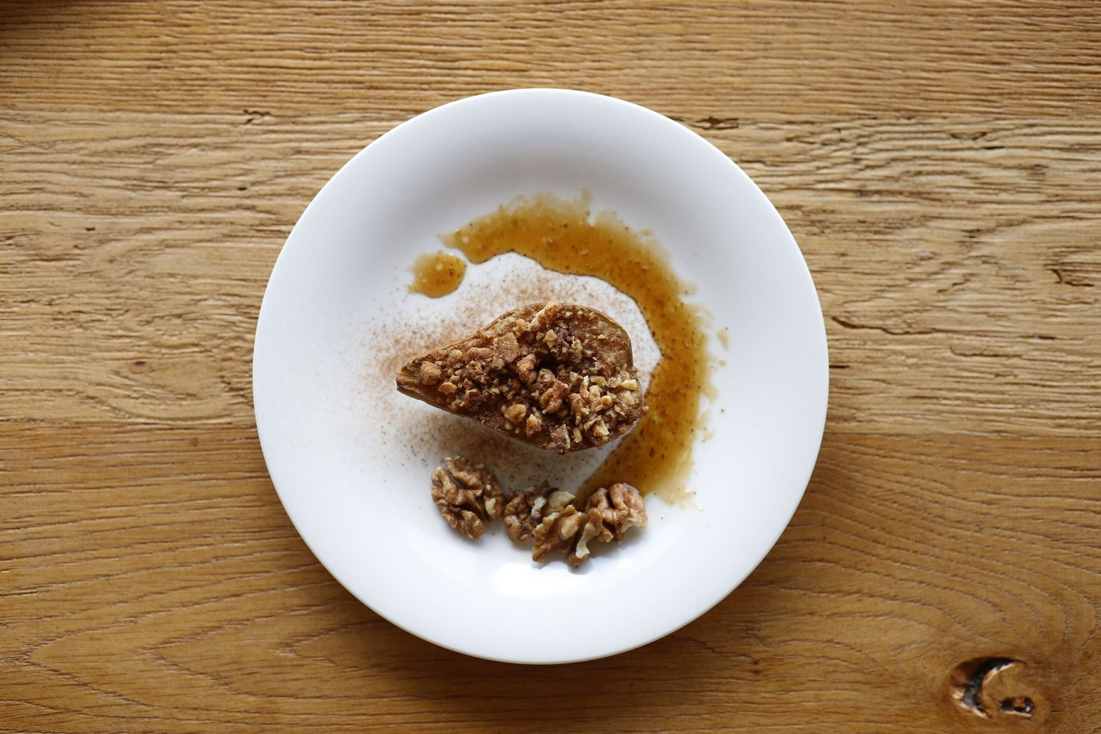 Copa de ricota con dulce de leche y nueces