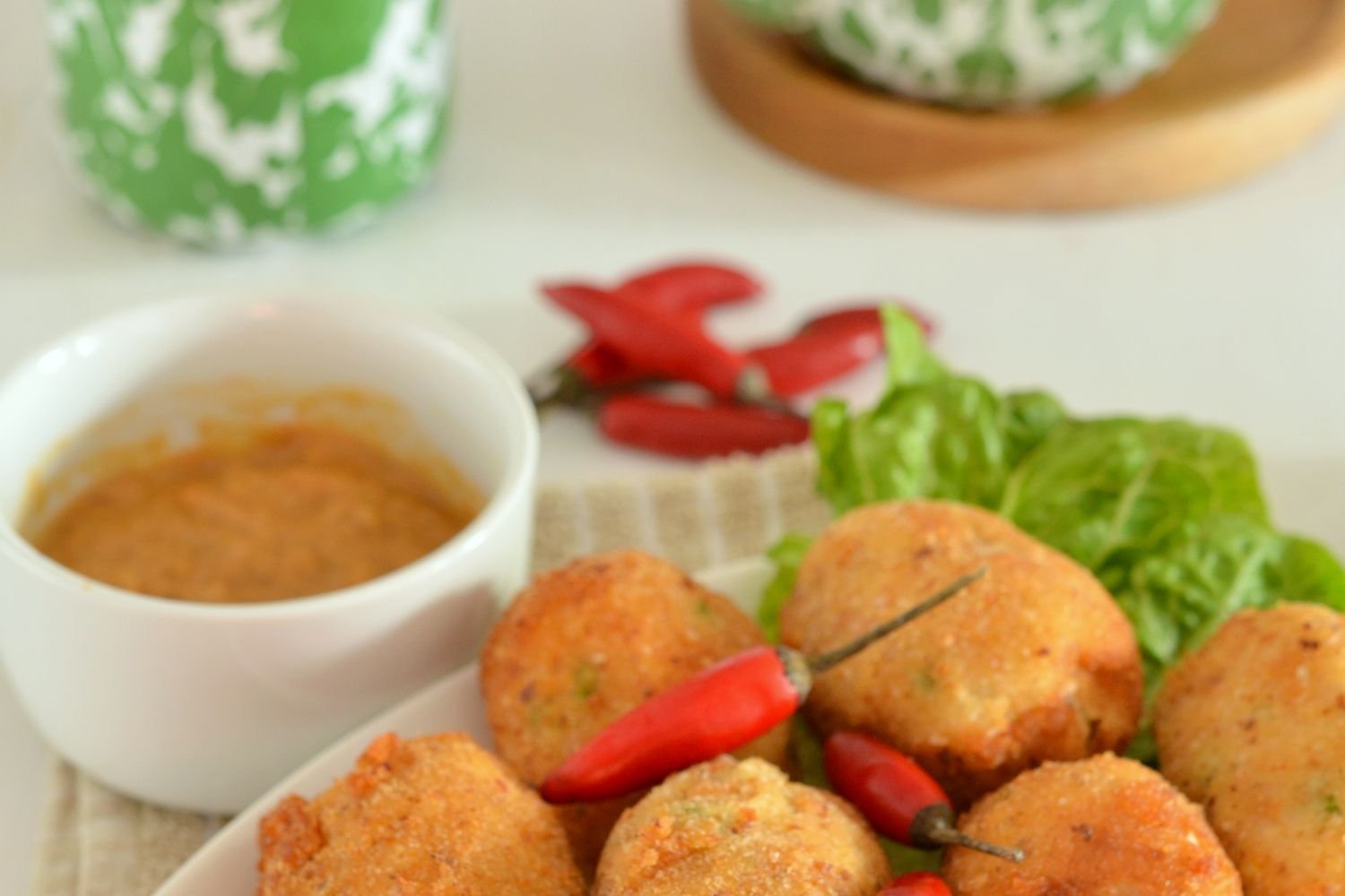 Croquetas de arroz y verduras