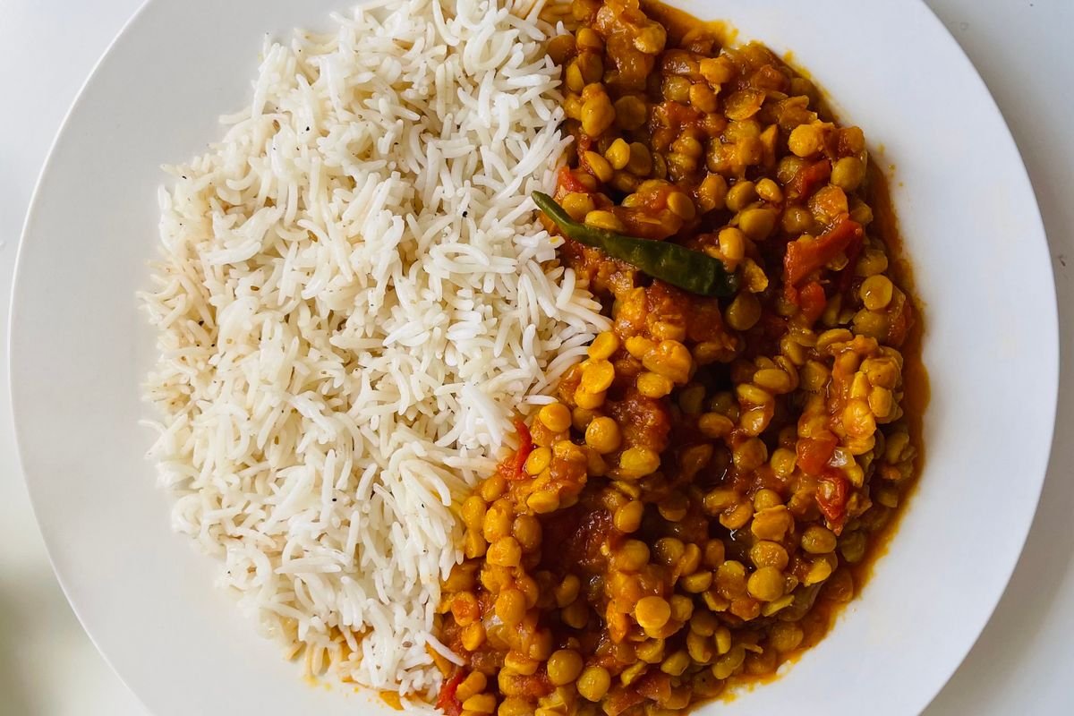Guiso de lentejas con verduras